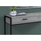 Monarch Specialties Accent Table - 48"L / Grey / Black Metal Hall Console I 3510 - alternate 4